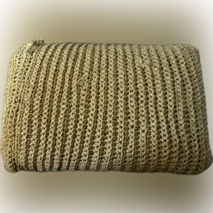 Hand, crocheted, duo tone pillowcase‎ for standard pillow ￼